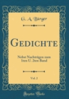 Image for Gedichte, Vol. 2: Nebst Nachtragen zum 1ten U. 2ten Band (Classic Reprint)