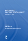 Image for Middle East contemporary surveyVolume XIV,: 1990