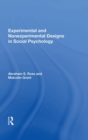 Image for Experimental And Nonexperimental Designs In Social Psychology