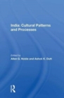 Image for India: Cultural Patterns And Processes