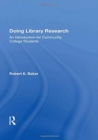 Image for Doing Library Research