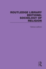 Image for Sociology of religion