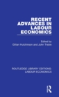 Image for Recent Advances in Labour Economics