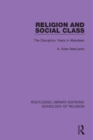 Image for Religion and social class  : the disruption years in Aberdeen