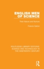 Image for English Men of Science