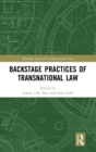 Image for Backstage practices of transnational law