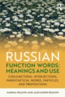 Image for Russian function words  : meanings and use