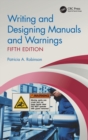 Image for Writing and designing manuals and warnings