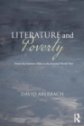 Image for Literature and poverty  : from the Hebrew Bible to the Ssecond World War