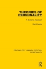 Image for Theories of personality  : a systems approach