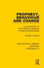 Image for Prophecy, Behaviour and Change