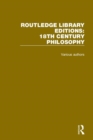 Image for Routledge Library Editions: 18th Century Philosophy