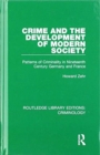 Image for Crime and the Development of Modern Society