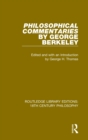 Image for Philosophical Commentaries by George Berkeley