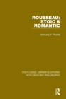 Image for Rousseau: Stoic &amp; Romantic