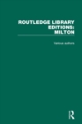 Image for Routledge Library Editions: Milton