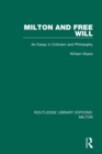 Image for Milton and Free Will