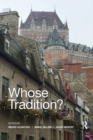 Image for Whose tradition?  : discourses on the built environment