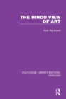 Image for The Hindu View of Art