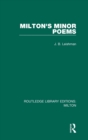 Image for Milton&#39;s Minor Poems