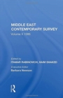 Image for Middle East Contemporary Survey, Volume X, 1986