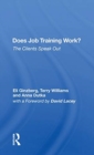 Image for Does job training work?  : the clients speak out