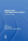 Image for Middle East Contemporary Survey, Volume Xiv: 1990
