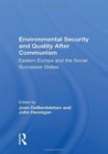 Image for Environmental Security and Quality After Communism