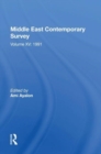 Image for Middle East Contemporary Survey, Volume Xv: 1991