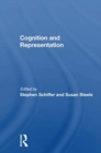 Image for Cognition and representation