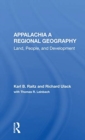 Image for Appalachia  : a regional geography