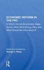 Image for Economic Reform In The Prc