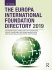 Image for The Europa International Foundation Directory 2019