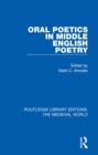 Image for Oral Poetics in Middle English Poetry