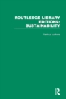 Image for Routledge Library Editions: Sustainability