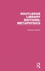 Image for Routledge Library Editions: Metaphysics