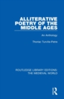 Image for Alliterative poetry of the later Middle Ages  : an anthology