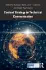 Image for Content Strategy in Technical Communication