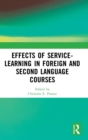 Image for Effects of service-learning in foreign and second language courses