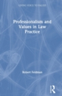 Image for Professionalism and values in law practice