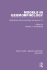Image for Models in Geomorphology