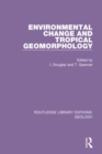 Image for Environmental Change and Tropical Geomorphology