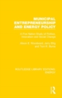 Image for Municipal Entrepreneurship and Energy Policy