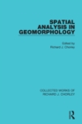 Image for Spatial analysis in geomorphology
