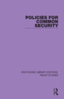 Image for Policies for Common Security