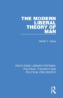 Image for The Modern Liberal Theory of Man