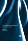 Image for The journal of education for teaching at 40