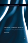 Image for The Social Function of Accounts