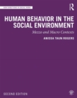 Image for Human behavior in the social environment  : mezzo and macro contexts