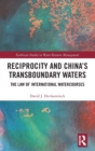 Image for Reciprocity and China’s Transboundary Waters